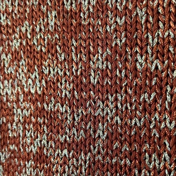 NWOT Nannell Vintage Sweater Metallic with Sequence padded shoulders S - Picture 10 of 13